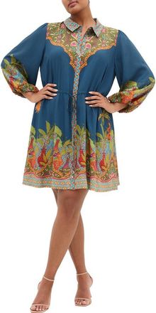 City Chic Fools Paradise Minidress in Fools Paradise Plc at Nordstrom, Size 26W