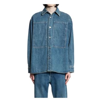 Jil Sander Denim Shirts, male, Blue, M, Denim Shirt