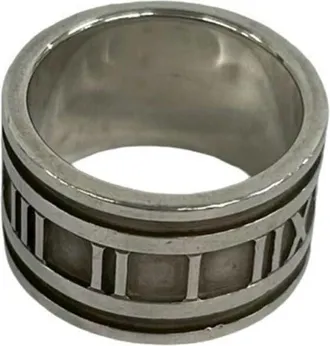 Tiffany & Co. Silver Silver 925 Band Ring (Pre-Owned)
