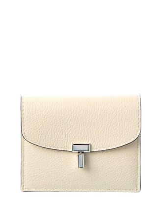 Toteme Toteme T-Lock Leather Wallet