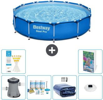 Bestway Piscina Bestway Steel Pro Redonda - 366x76 Cm - 7-piezas S228