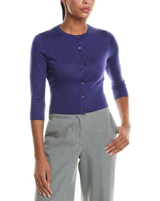 N.Peal N. PEAL Darcie 100% Cashmere Cropped Cardigan