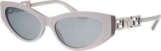 Versace Womens Sunglasses 0ve4470b Pearl Grey Acetate