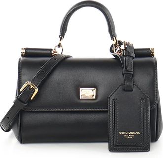 Dolce & Gabbana Handbags - Dames - Handtassen - Zwart - ONE Size - Leer - Tassen