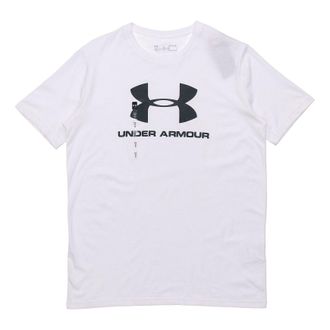 Under Armour UA SPORTSTYLE LOGO Tee White 1329590-100
