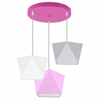 OEM L&aacute;mpara Colgante De Techo Diamante Para Ni&ntilde;os Colores