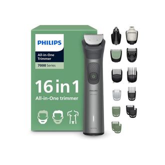 Philips Recortadora Todo En Uno Philips Series 7000 Mg7931/15 16 En 1 Con 21 Longitudes De Corte Impermeable