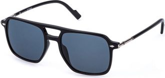Sting SST559 0700 Mens Sunglasses Black Size 55