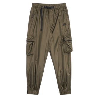 Nike Mens Dark Green Lightweight Combat Trousers - Size Medium