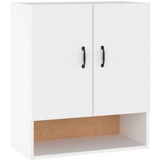 vidaXL Wall Cabinet White 60x31x70 cm Engineered Wood Vidaxl