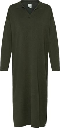 Ichi Abiti - - Dresses - Donna - Verde - M