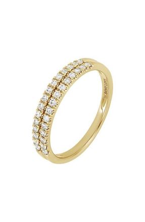 Bony Levy Diamond Stack Ring in 18K Yellow Gold at Nordstrom, Size 7.5