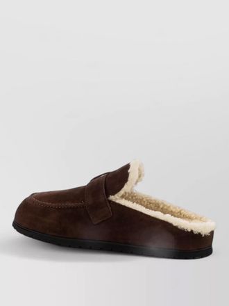 Prada mules sandals buckle detail slip on design