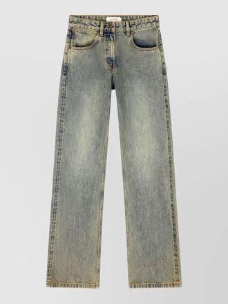 Entire studios straight leg trousers featuring five-pocket design