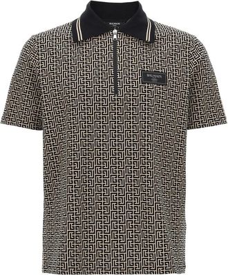 Balmain Polo Shirts - Heren - Polos - Veelkleurig - 2XL - Katoen - Tops