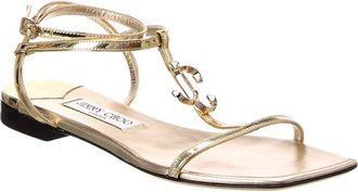 Jimmy Choo London JC Leather Sandal