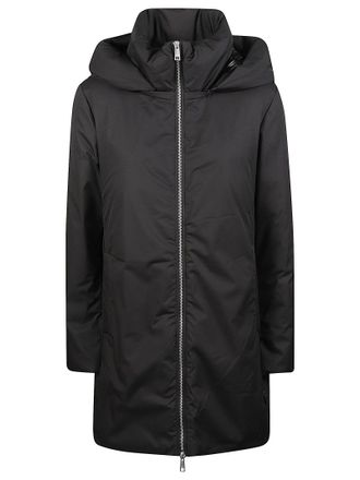 Add Matte Hooded Down Jacket
