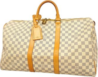 Louis Vuitton White Boston Bag (Pre-Owned)