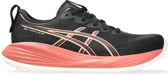 Asics Womens Gel-Cumulus 27 Running Shoes In Black/orange Glow