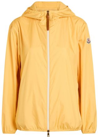 Moncler Fegeos Hooded Shell Jacket - Yellow - 4 (UK 16 / XL)