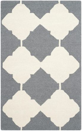 Safavieh Alfombra lana grigio/neutrale 122 x 183 cm