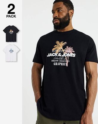 Jack & Jones Jack & Jones Gradient T-Shirt 2 Pack