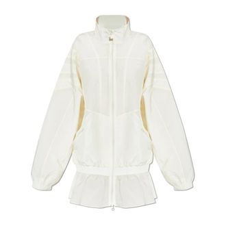 adidas Originals Adidas Originals, Zip-throughs, female, White, Size: XS Santiago Woven Track Top