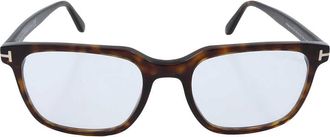 Tom Ford Blue Light Block Square Mens Eyeglasses FT5818-B 052 53
