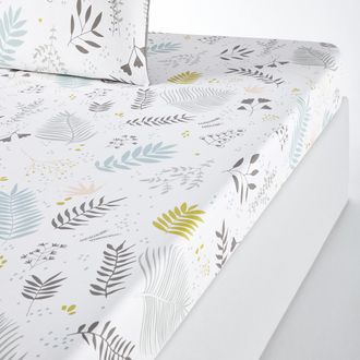 La Redoute Interieurs Hoeslaken in perkalkatoen, Suzanne