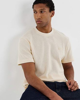 Lacoste Short Sleeve Textured T-Shirt