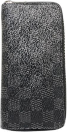 Louis Vuitton Damier Graphite Noir Damier Graphite Long Wallet (Bi-Fold) (Pre-Owned)