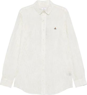 Vivienne Westwood Shirt - Heren - Casual Overhemden - Wit - L - Overhemden
