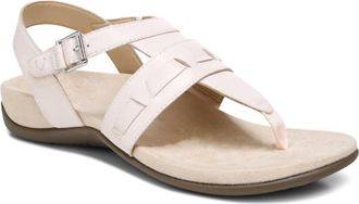 Vionic Womens Lupe Orthotic Sandals In Pale Blush