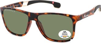 Montana Eyewear SP320 Polarized SP320A Mens Sunglasses Tortoiseshell Size 56