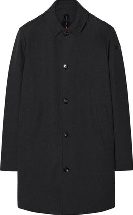Roberto Ricci Design Terzilio Duck Coat Jkt - Heren - Mantel - Zwart - M - Leer - Jassen