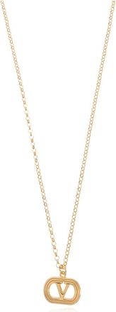 Valentino Garavani Ovalette Hangerketting - Dames - Kettingen - Geel - ONE Size - Accessoires