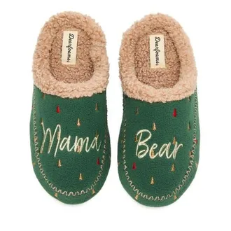 Dearfoams Mama Bear Clog Slipper in Spruce at Nordstrom, Size Medium