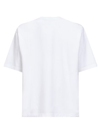 Dolce & Gabbana Logo-Print Cotton T-Shirt - White
