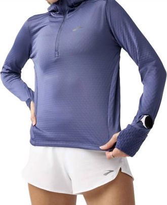 Brooks Notch Thermal Hoodie 3.0 In Nightshadow
