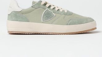 Philippe Model Mens Tropez Sneakers Casual - Sage Green Leather - Size EU 44