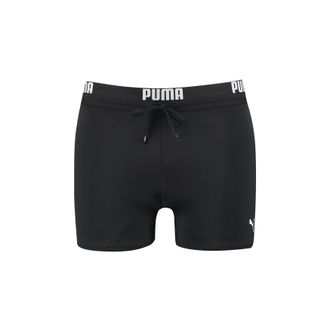 Puma Badehose PUMA PUMA SWIM MEN LOGO TRUNKS, Herren, Gr. XXL, N-Gr, schwarz, Web, Obermaterial: 80% Polyamid, 20% Elasthan, Badehosen Badehose, elastische