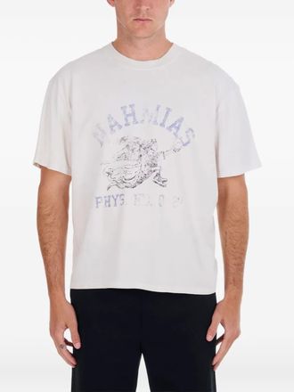 Nahmias Phys. Ed. T-shirt - men - Cotton - M - White