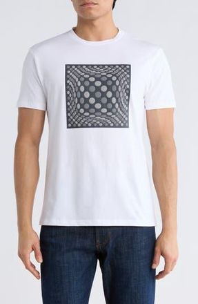 T.R. Premium 3D Abstract Graphic T-Shirt in White at Nordstrom Rack, Size Xx-Large