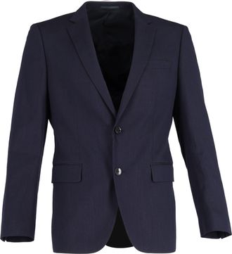 HUGO BOSS Mens Single-Breasted Blazer in Navy Blue Wool - Size EU 50 (Mens)