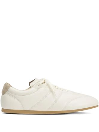 Christophe Lemaire Sneakers in pelle - Bianco