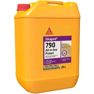 Sika Sika - Sikagard-790 All-in-One Protect, Trasparente - Protettivo invisibile per superfici porose - Facciate, pavimenti e tetti - 20L