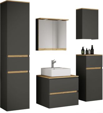 VCM Conjunto De Muebles De Ba&ntilde;o Con Lavabo Cosila-a 60 180x140x51 - Vcm