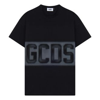 GCDS T-Shirt Logo Block - - Tops - Uomo - Nero - XL