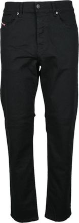 Diesel Black Regular Denim Jeans
