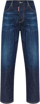 Dsquared2 Jeans con placca logo - Blu